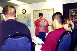 Photo: Terri Teaching a Class