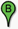 icon green B