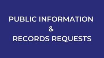 Public Information & Records Requests
