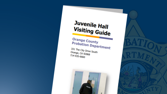 Juvenile Hall Visiting Guide