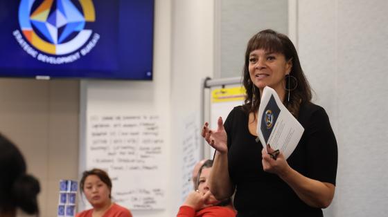 CDPO Jessica Fort speaking