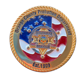 Orange County Probation Department badge